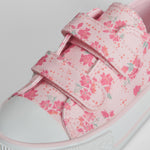 Zapatilla puntera lona flores rosa OH GIRL