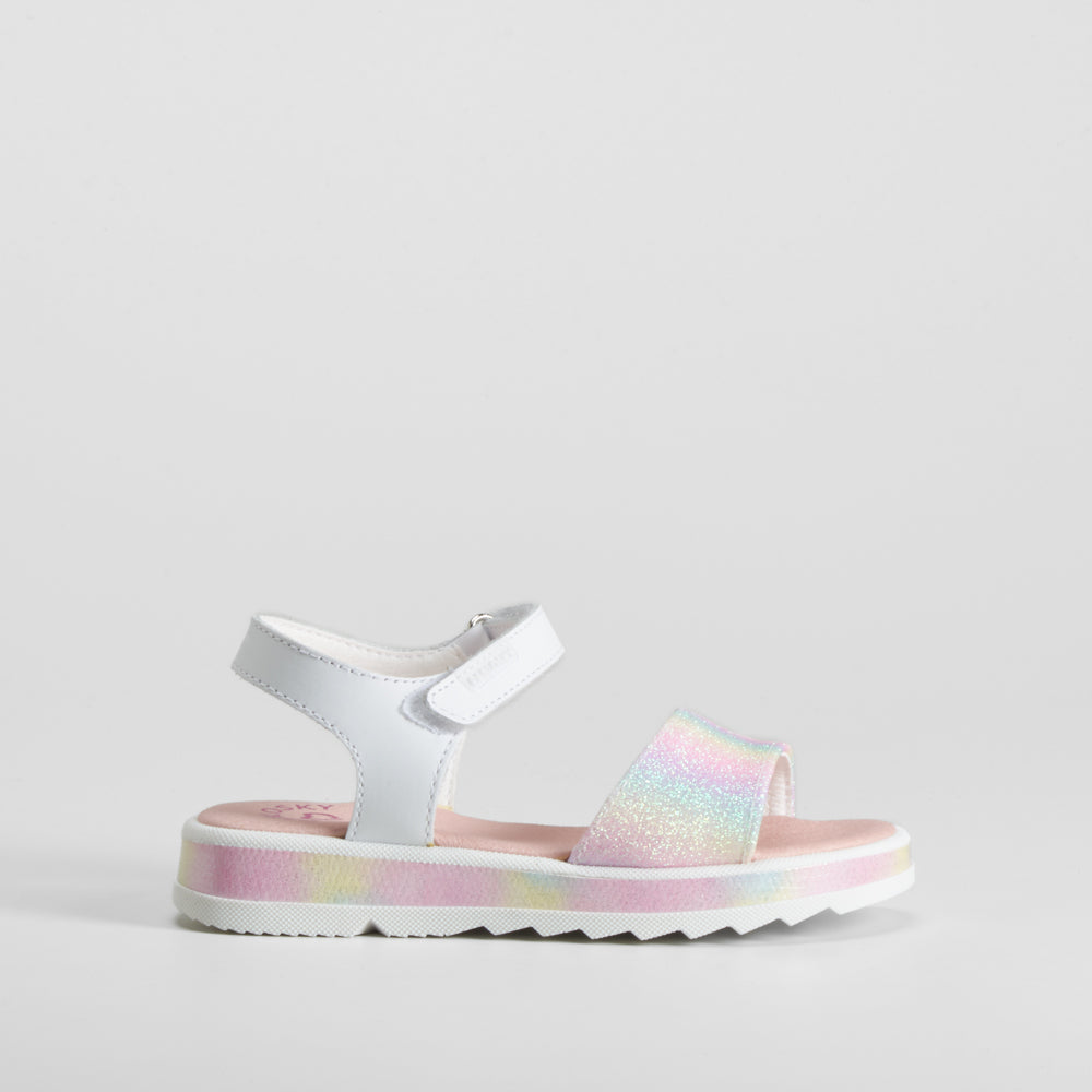 Sandalia multicolor glitter PABLOSKY