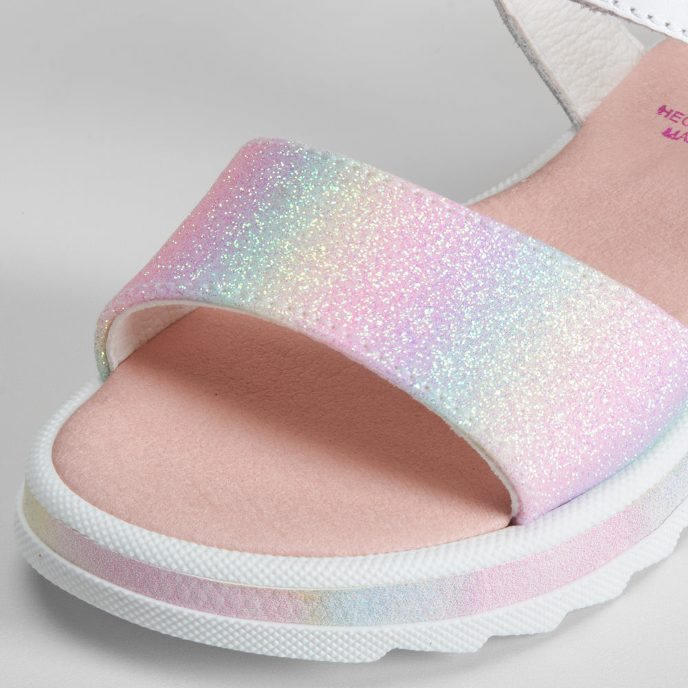 Sandalia multicolor glitter PABLOSKY