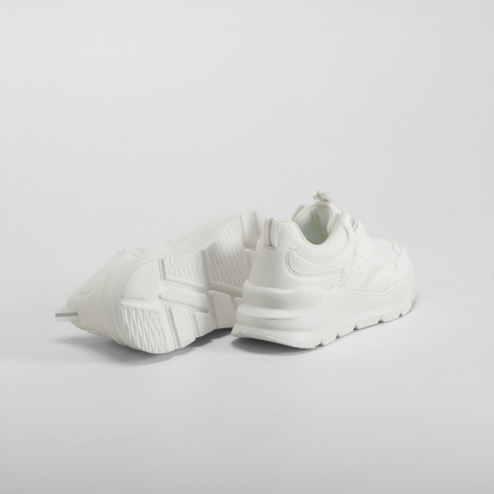 Deportiva chunky color blanco XTI