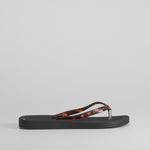 Chancla carey negra IPANEMA 83475