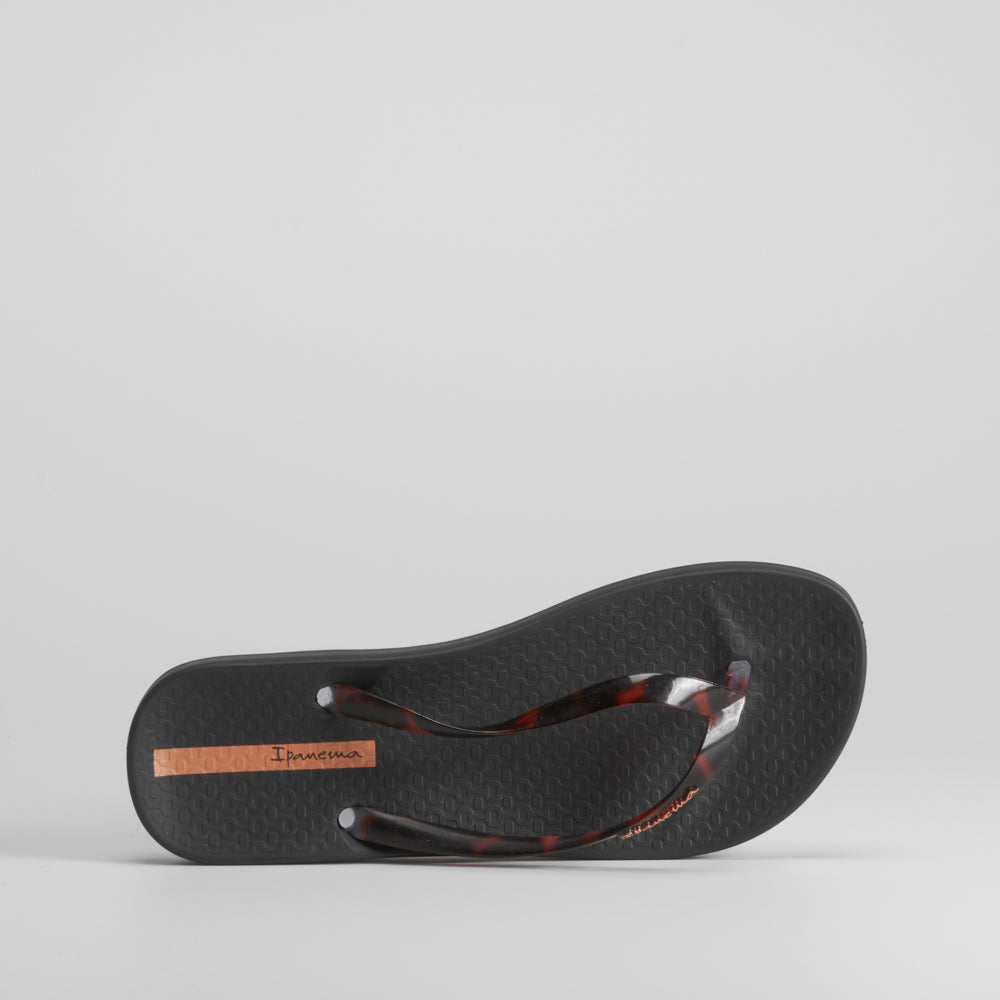 Chancla carey negra IPANEMA 83475
