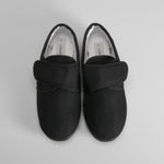 Zapatilla con velcro cómoda negro COMFEET