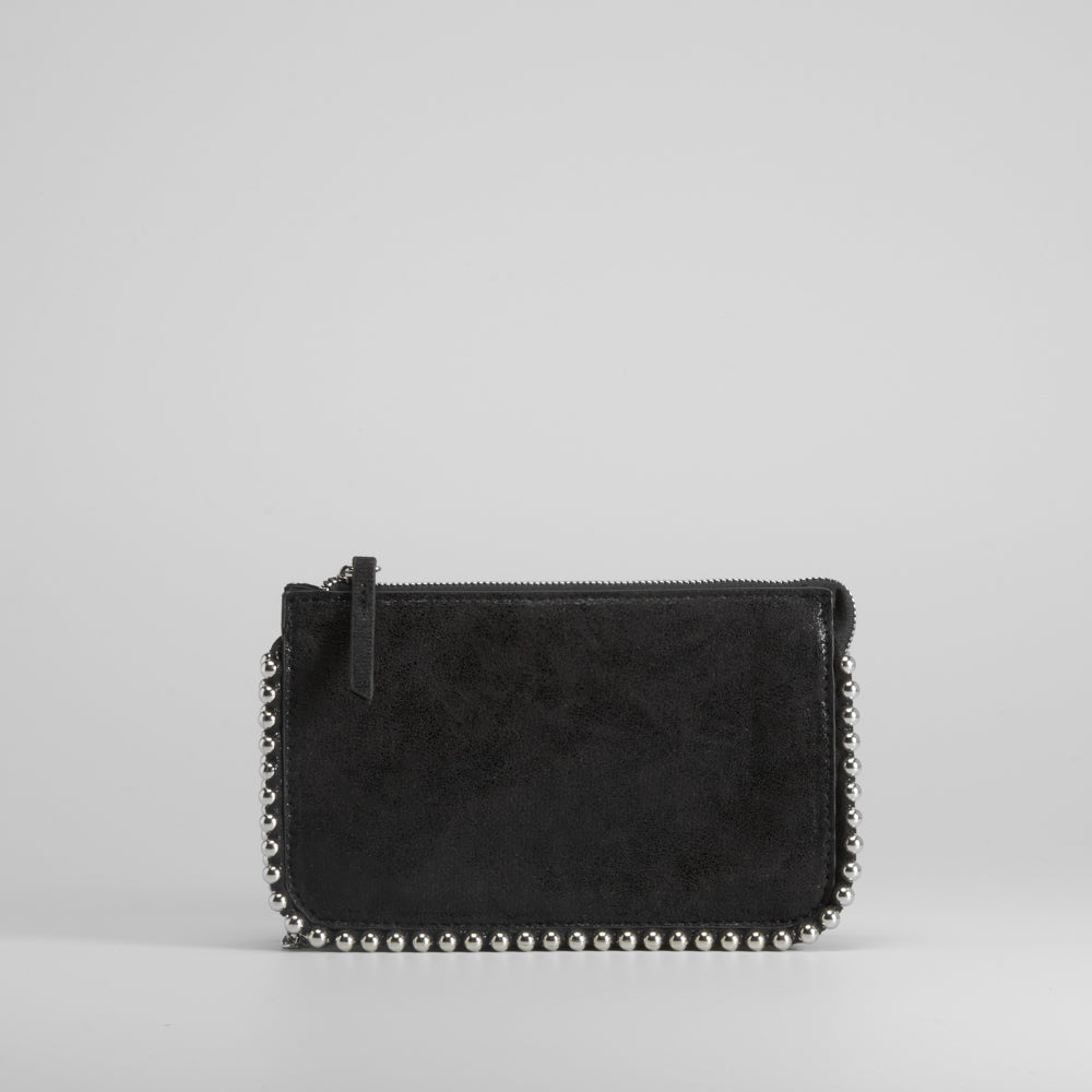 Bandolera negra remaches NYC