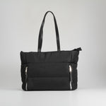 Shopper acolchado con cremalleras NYC
