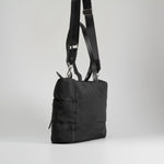 Shopper acolchado con cremalleras NYC