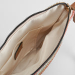 Bandolera rectangular rafia multicolor PICCOLA PIU