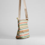 Bandolera rafia rayas multi PICCOLA PIU