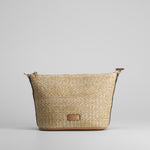 Bandolera rafia camel PICCOLA PIU