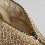 Bandolera rafia camel PICCOLA PIU