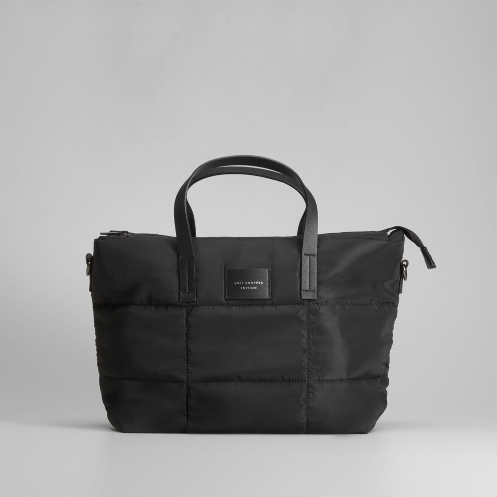 Bolso shopper de mano acolchado NYC