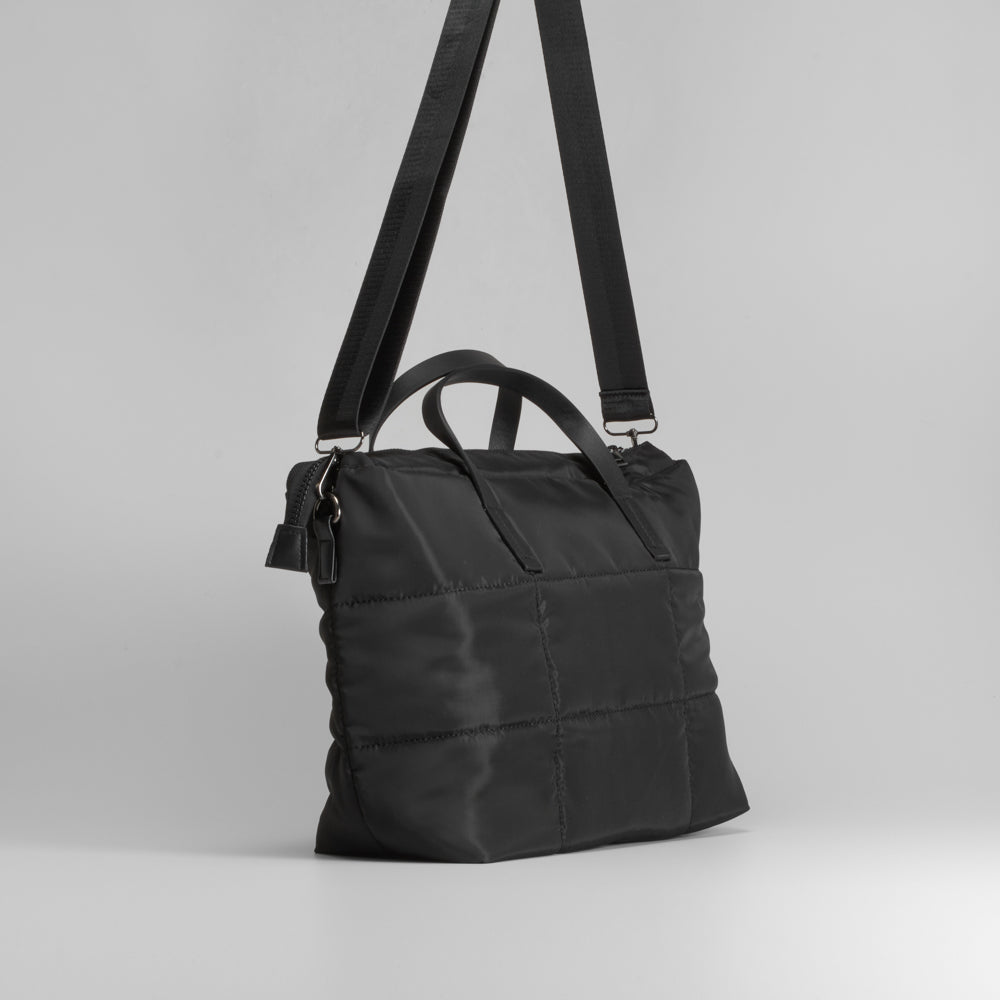 Bolso shopper de mano acolchado NYC