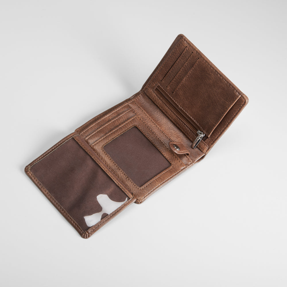 Cartera vertical marrón MR HANSEN