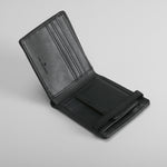 Cartera negra goma MR HANSEN