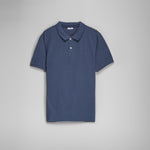 Polo azul botones MR HANSEN