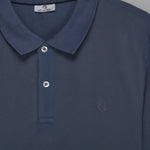 Polo azul botones MR HANSEN