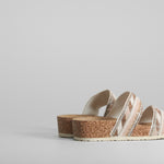 Sandalia bio brillos destalonada COMFEET