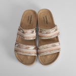 Sandalia bio brillos destalonada COMFEET