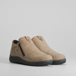 Zapato cerrado de piel con cremallera COMFEET