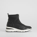Zapatilla alta deportiva negra COMFEET