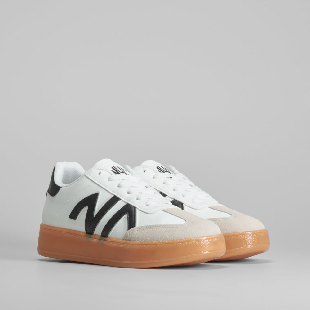 Sneaker retro blanco NYC