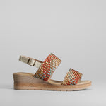 Sandalia doble tira multicolor SENDA ROAD