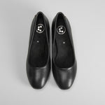 Zapato de tacón taupe cómodo negro COMFEET