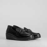 Mocasín cadena negro de COMFEET