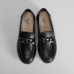 Mocasín cadena negro de COMFEET