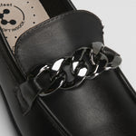 Mocasín cadena negro de COMFEET
