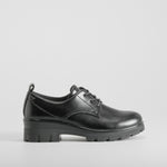 Blucher negro tacón dentado COMFEET