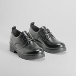 Blucher negro tacón dentado COMFEET