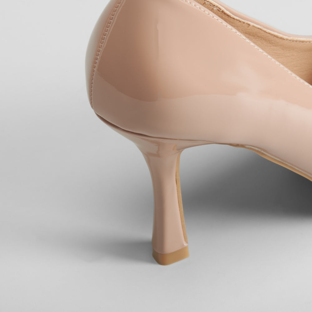 Zapato tacón aguja alto rosa PICCOLA PIU