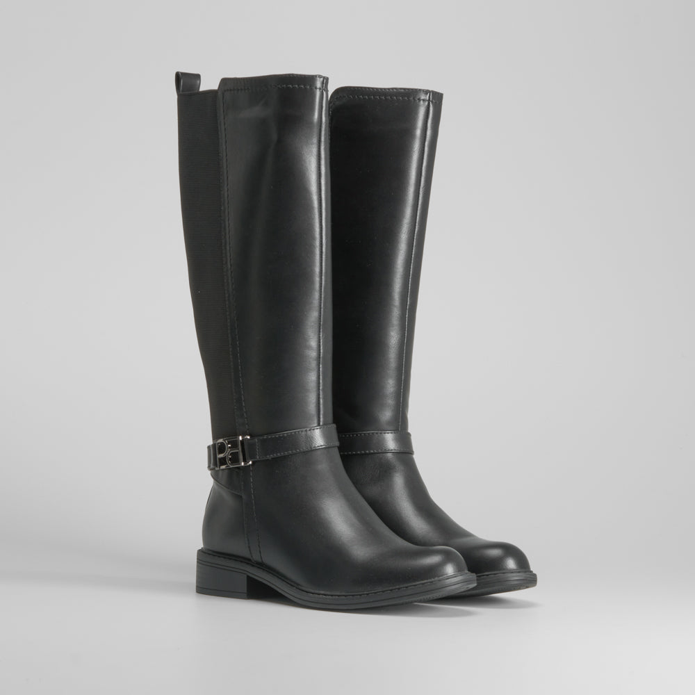 Bota alta color negro PICCOLA PIU