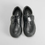 Zapato colegial velcro negro piel SEVEN FIVE