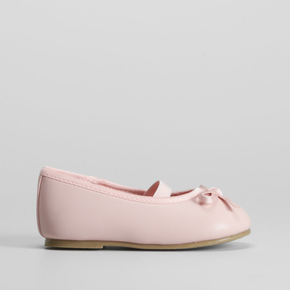Bailarina bebé básica rosa elástico BACHE