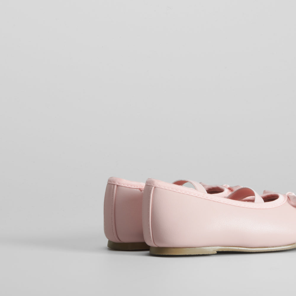 Bailarina bebé básica rosa elástico BACHE