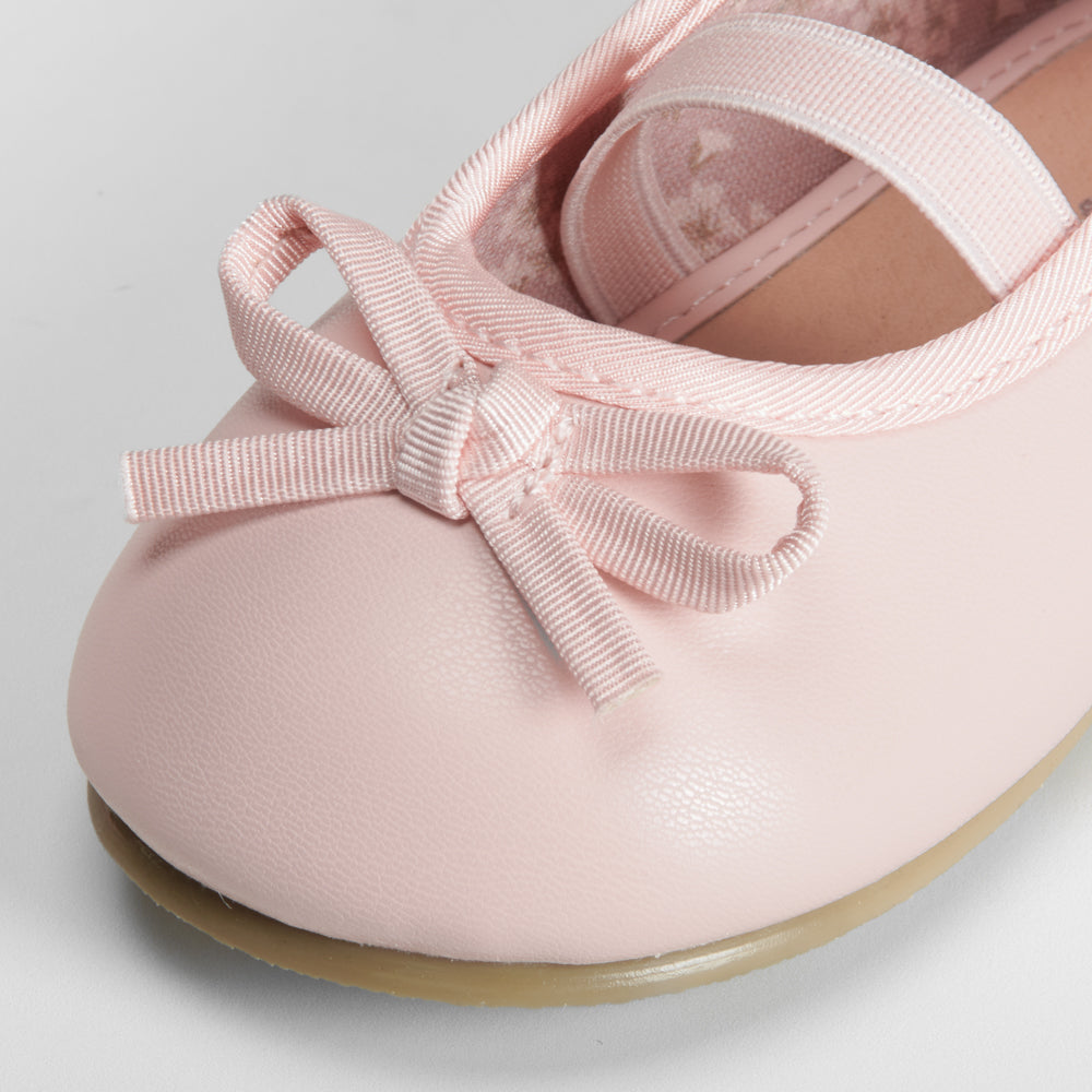 Bailarina bebé básica rosa elástico BACHE