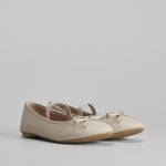 Bailarina beige básica elástico OH GIRL