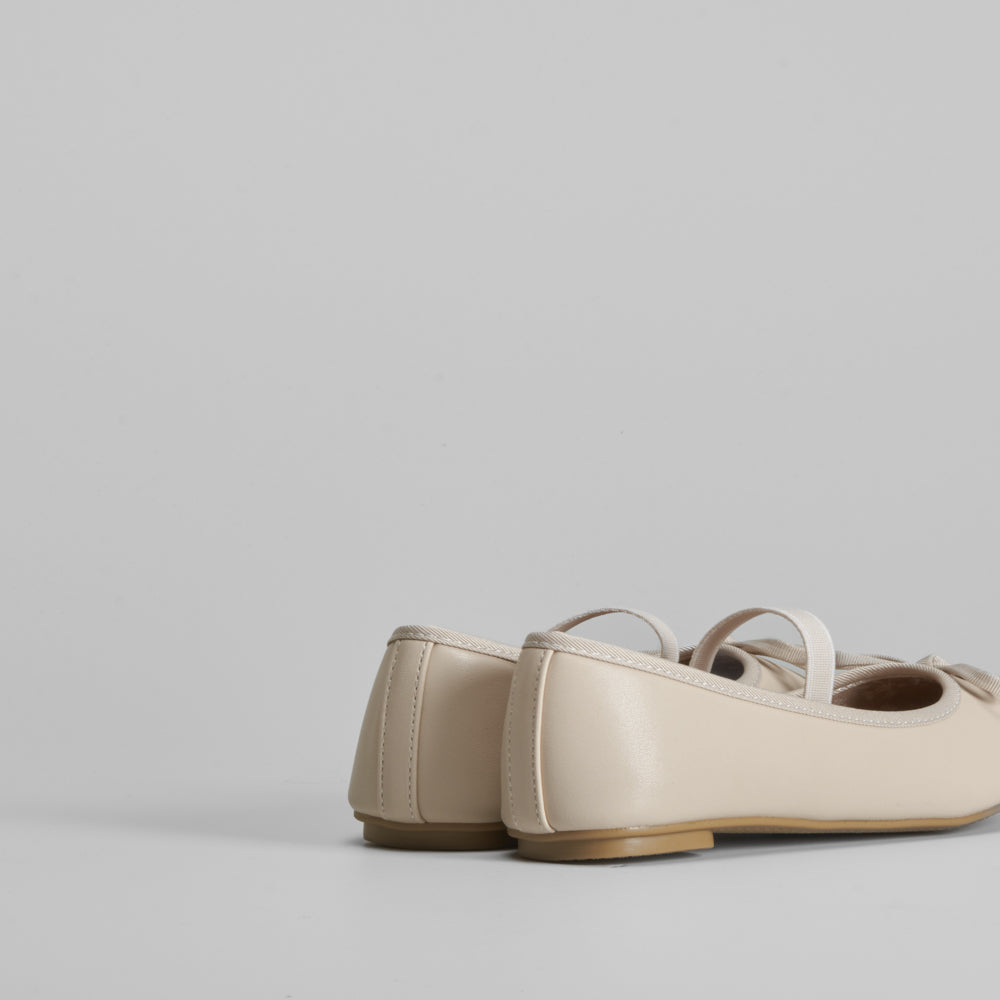 Bailarina beige básica elástico OH GIRL