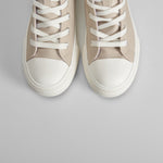 Zapatilla alta cordones beige OH GIRL
