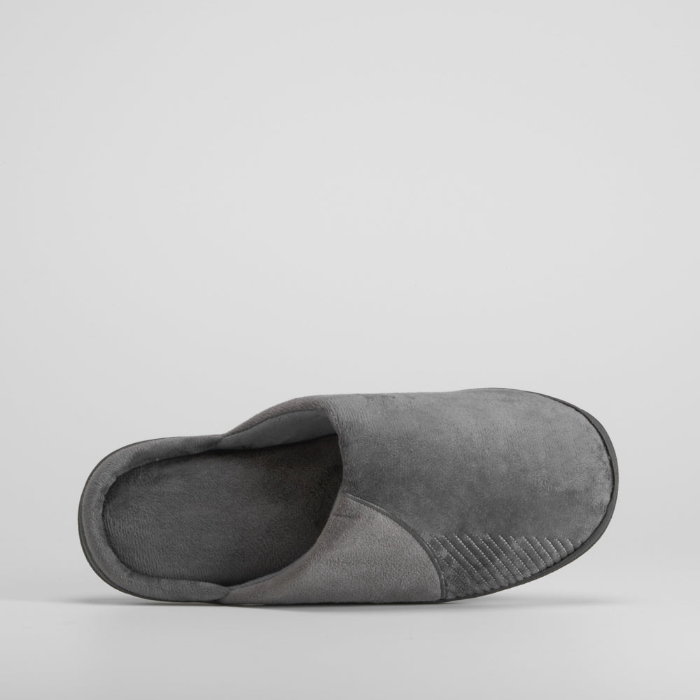 Zapatilla casa gris abierta de OLYNE
