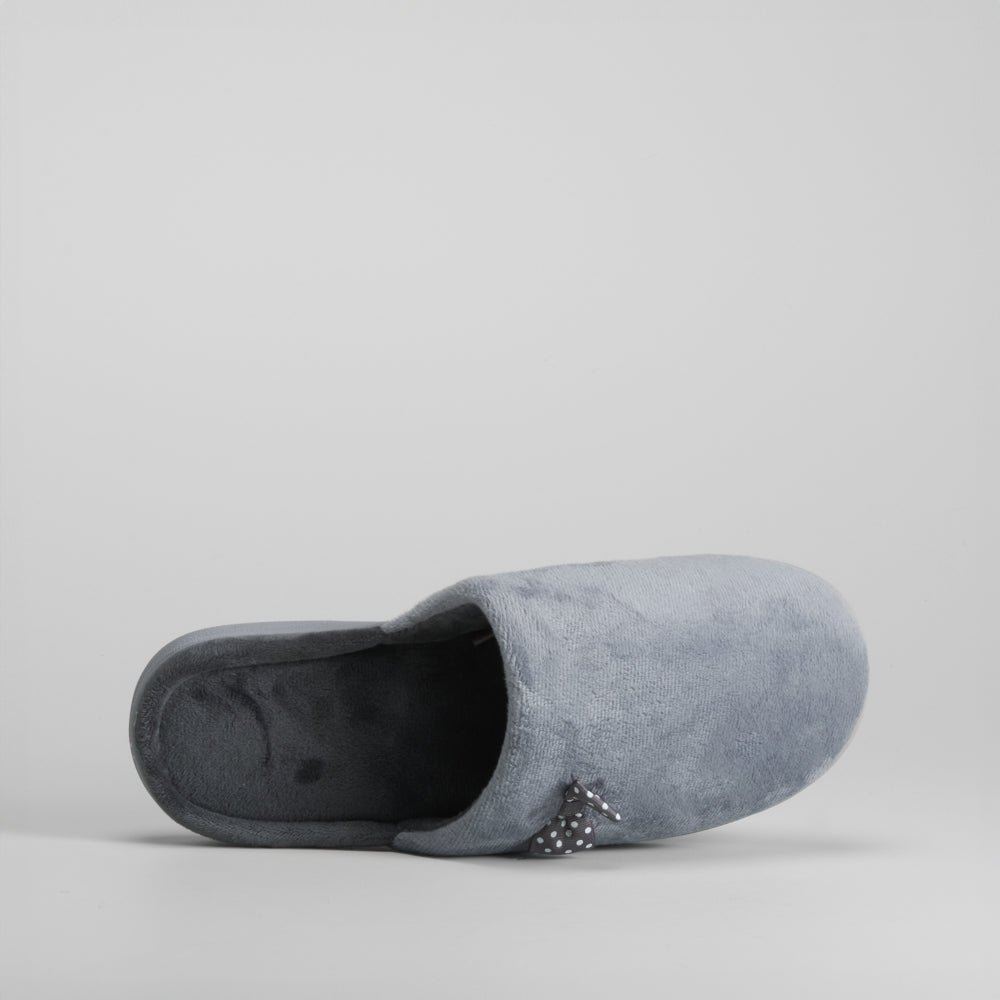 Zapatilla casa abierta gris OLYNE