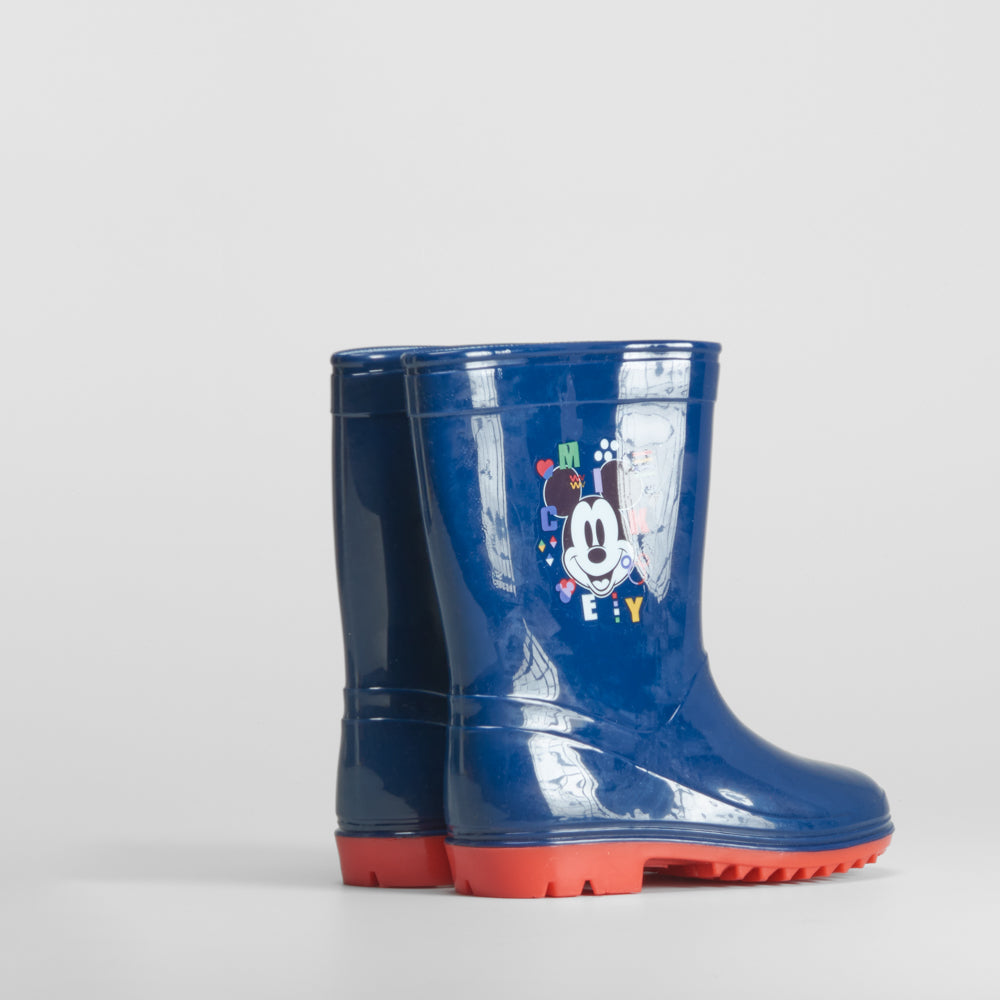 Bota de agua azul marino bebé MICKEY