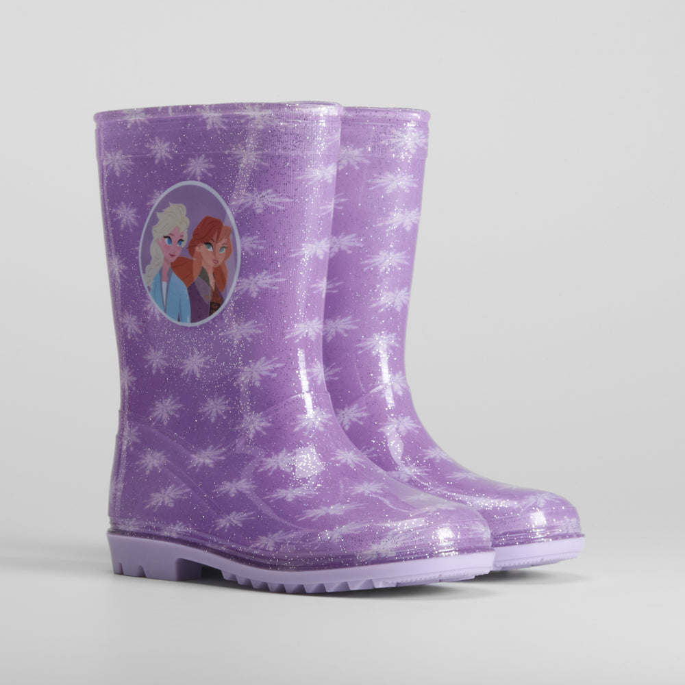 Bota de agua glitter morada FROZEN