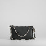 Bolso bandolera remaches negra NYC