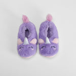 Calcetín slipper antideslizante  lila MERKAL