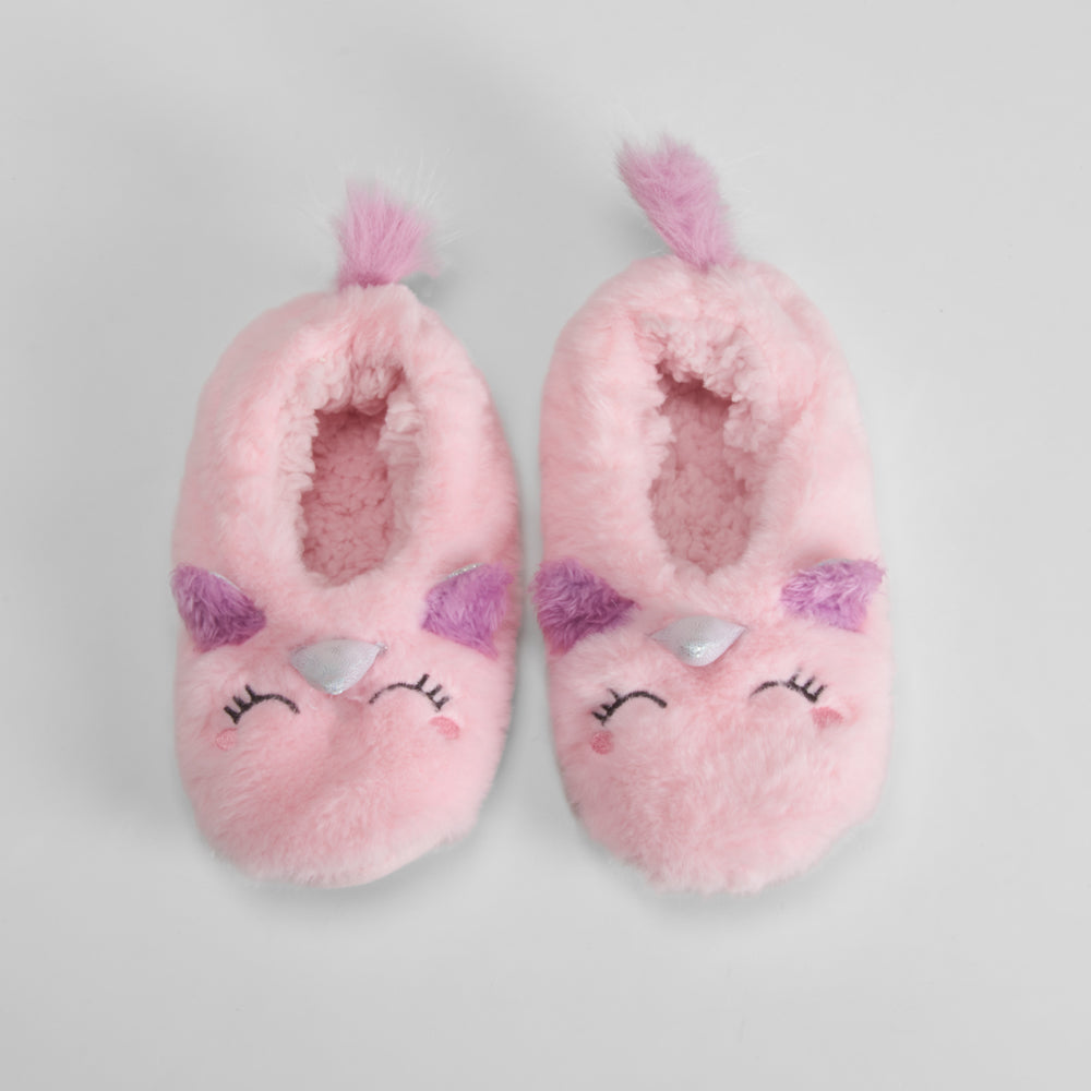 Calcetín antideslizante unicornio rosa MERKAL