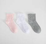 Pack 3 calcetines perlas multicolor MERKAL