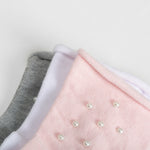 Pack 3 calcetines perlas multicolor MERKAL